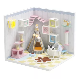 2Kids Toys - Babaház miniatúra Cicaház Miau - JátékManufaktúra