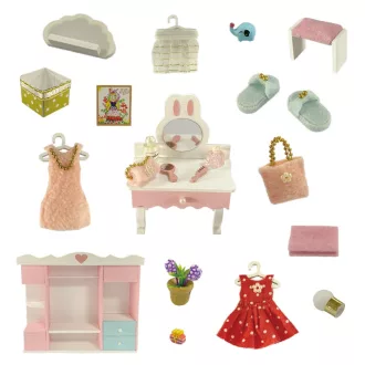2Kids Toys - Babaház miniatúra Cuki öltöző - JátékManufaktúra