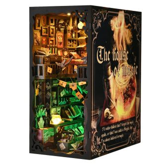 2Kids Toys - 3D kirakó könyvtámasz miniatűr házikó Varázsház - JátékManufaktúra