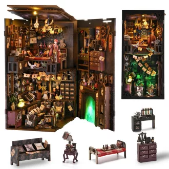 2Kids Toys - 3D kirakó könyvtámasz miniatűr házikó Varázsház - JátékManufaktúra