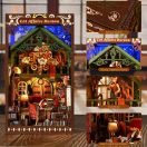 2Kids Toys - 3D kirakó könyvtámasz miniatűr házikó Macskaügyi hivatal - JátékManufaktúra