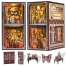 2Kids Toys - 3D kirakó könyvtámasz miniatűr házikó Lepkegyűjtő háza - JátékManufaktúra