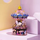 RoboTime - 3D zenedoboz puzzle: Vidám körhinta - JátékManufaktúra