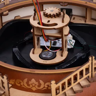 RoboTime - 3D fa zenedoboz, Klasszikus körhinta - JátékManufaktúra