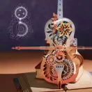 RoboTime - 3D fa zenedoboz, Varázslatos cselló (mechanikus) - JátékManufaktúra