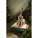 RoboTime - 3D fa puzzle: Varázslatos cselló (elektromos meghajtás) - JátékManufaktúra
