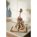 RoboTime - 3D fa puzzle: Varázslatos cselló (elektromos meghajtás) - JátékManufaktúra