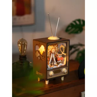 RoboTime - 3D fa puzzle: Karnevál naplementében - JátékManufaktúra