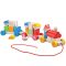 Bigjigs Baby - Fa vonat rakosgatós - JátékManufaktúra