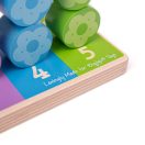 Bigjigs Baby - Színes virágfűzér - JátékManufaktúra