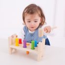 Bigjigs Baby - Fa kalapálós játék - JátékManufaktúra