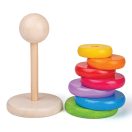 Bigjigs Baby - Szivárvány emberke - JátékManufaktúra