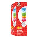 Bigjigs Baby - Fa motorikus torony számokkal - JátékManufaktúra