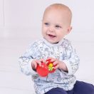 Bigjigs Baby - Szivárvány henger csörgő - JátékManufaktúra