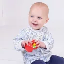 Bigjigs Baby - Csörgő szivárványos kalitkában - JátékManufaktúra