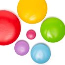 Bigjigs Baby - Egyensúlyozó játék színes kövecskékkel - JátékManufaktúra