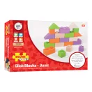 Bigjigs Baby - Fa építőkockák, alapkészlet - JátékManufaktúra
