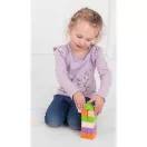 Bigjigs Baby - Fa építőkockák, alapkészlet - JátékManufaktúra
