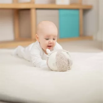 Bigjigs Baby - Aktív csörgő labda mackóval - JátékManufaktúra