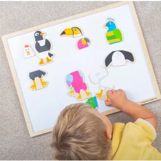 Bigjigs Toys - Mágneses figurák Madárbarátok - JátékManufaktúra