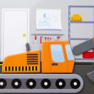 Bigjigs Toys - Mágneses puzzle Szerelő - JátékManufaktúra