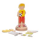 Bigjigs Toys - Mágneses öltöztetős puzzle Sport - JátékManufaktúra