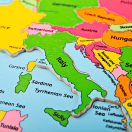 Bigjigs Toys - Fa puzzle, Európa térkép (25 db) - JátékManufaktúra