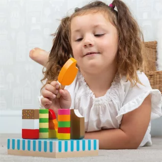 Bigjigs Toys - Fa jégkrémek - JátékManufaktúra