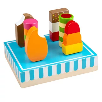 Bigjigs Toys - Fa jégkrémek - JátékManufaktúra