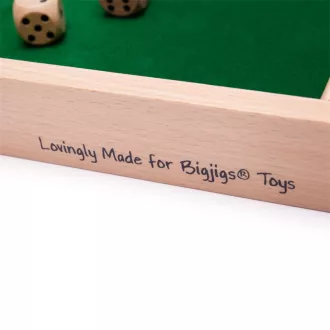 Bigjigs Toys - Fa játék Zárd be a kockákat - JátékManufaktúra