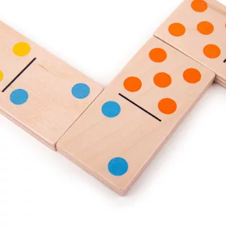 Bigjigs Toys - Nagy fa dominó - JátékManufaktúra