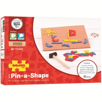 Bigjigs Toys - Kreatív kalapálós játék - JátékManufaktúra