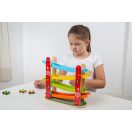 Bigjigs Toys - Fa autóversenypálya - JátékManufaktúra