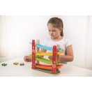 Bigjigs Toys - Fa autóversenypálya - JátékManufaktúra