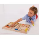 Bigjigs Toys - Fa szerszámos koffer - JátékManufaktúra