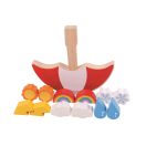Bigjigs Toys - Egyensúlyozó játék Időjárás - JátékManufaktúra
