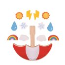 Bigjigs Toys - Egyensúlyozó játék Időjárás - JátékManufaktúra