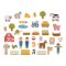 Bigjigs Toys - Mágneses figurák Farm - JátékManufaktúra