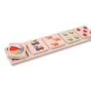 Bigjigs Toys - Beillesztős puzzle, Számolás - JátékManufaktúra