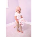 Bigjigs Toys - Rózsaszín lovacska boton - JátékManufaktúra