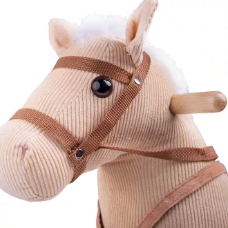 Bigjigs Toys - Fa hintaló (bézs) - JátékManufaktúra
