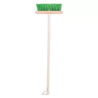 Bigjigs Toys - Zöld kerti seprű hosszú nyéllel - JátékManufaktúra