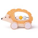 Bigjigs Toys - Húzójáték Süni - JátékManufaktúra