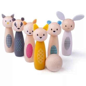 Bigjigs Toys - Kugli erdei állatok - JátékManufaktúra