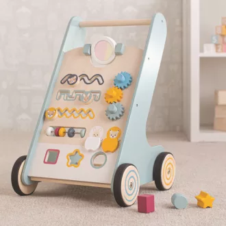 Bigjigs Baby Fa járássegítő - Erdei állatok - JátékManufaktúra