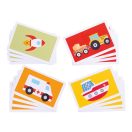 Bigjigs Toys - Snap! Közlekedés - JátékManufaktúra