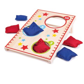 Bigjigs Toys - Babzsák dobó játék - Sérült csomagolás, de a játék természetesen új, hibátlan. Akkor válaszd, ha nem gond Neked a sérült csomagolás. - JátékManufaktúra