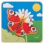 Bigjigs Toys - Beillesztős puzzle, Pillangó életciklusa - JátékManufaktúra