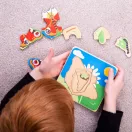 Bigjigs Toys - Beillesztős puzzle, Pillangó életciklusa - JátékManufaktúra