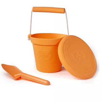 Bigjigs Toys - Homokozó vödör narancs - JátékManufaktúra